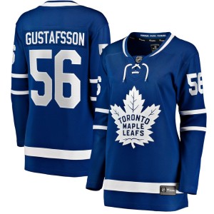 Erik Gustafsson Toronto Maple Leafs Women's Fanatics Branded Home Breakaway Jersey - Blue