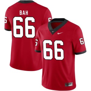 Aliou Bah Georgia Bulldogs Nike NIL Replica Football Jersey - Red