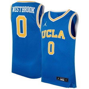 #0 UCLA Bruins Jordan Brand Youth Icon Replica Basketball Jersey - Blue