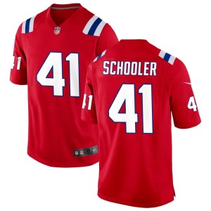Brenden Schooler New England Patriots Nike Alternate Jersey - Red