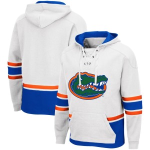 Florida Gators Colosseum Lace Up 3.0 Pullover Hoodie - White