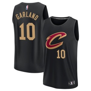 Darius Garland  Cleveland Cavaliers Fanatics Branded Fast Break Jersey - Black - Statement Edition