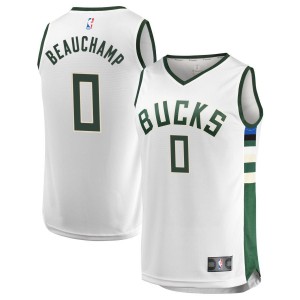 MarJon Beauchamp  Milwaukee Bucks Fanatics Branded Unisex Fast Break Jersey - White - Association Edition