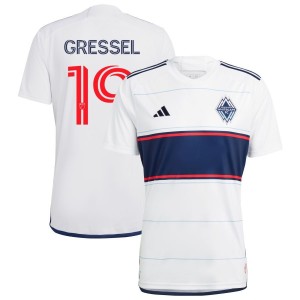 Juilan Gressel Vancouver Whitecaps FC adidas 2023 Bloodlines Replica Jersey - White