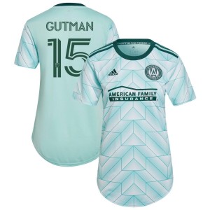 Andrew Gutman Atlanta United FC adidas Women's 2022 The Forest Kit Replica Jersey - Mint