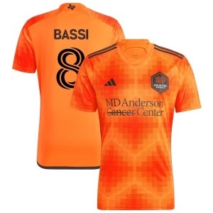 Amine Bassi Houston Dynamo FC adidas 2023 El Sol Replica Jersey - Orange