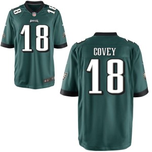 Britain Covey Philadelphia Eagles Nike Youth Game Jersey - Midnight Green