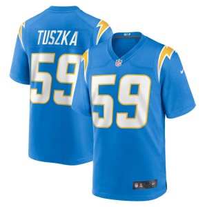 Derrek Tuszka Los Angeles Chargers Nike Home Game Player Jersey - Powder Blue
