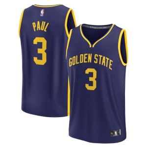 Chris Paul Golden State Warriors Fanatics Branded Youth Fast Break Player Jersey - Statement Edition - Navy