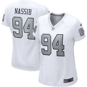 Carl Nassib Las Vegas Raiders Nike Women's Alternate Game Jersey - White