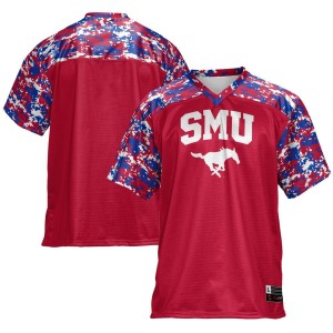 SMU Mustangs Football Jersey - Red