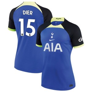 Eric Dier Tottenham Hotspur Nike Women's 2022/23 Away Breathe Stadium Replica Jersey - Blue