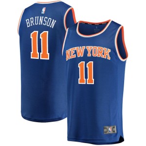 Men's New York Knicks Jalen Brunson Icon Edition Jersey - Blue