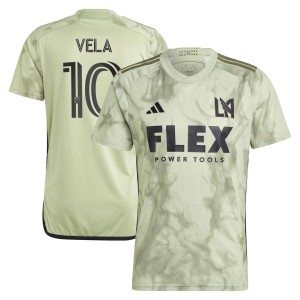 Carlos Vela LAFC adidas 2023 Smokescreen Replica Player Jersey - Green