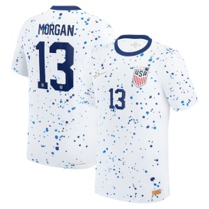 Alex Morgan USWNT Nike 2023 Home Authentic Jersey - White