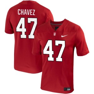 Alejandro Chavez Stanford Cardinal Nike NIL Replica Football Jersey - Cardinal
