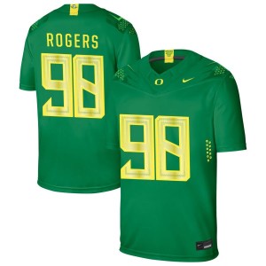 Casey Rogers Oregon Ducks Nike NIL Replica Football Jersey - Green