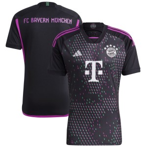 Bayern Munich adidas 2023/24 Away Replica Jersey - Black