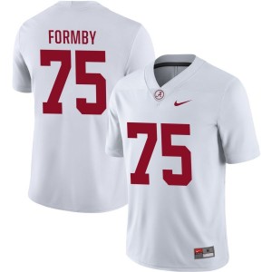 Wilkin Formby Alabama Crimson Tide Nike NIL Replica Football Jersey - White