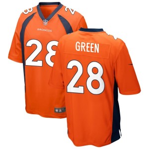 Art Green Denver Broncos Nike Game Jersey - Orange
