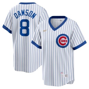 Andre Dawson Chicago Cubs Nike Home Cooperstown Collection Player Jersey - White