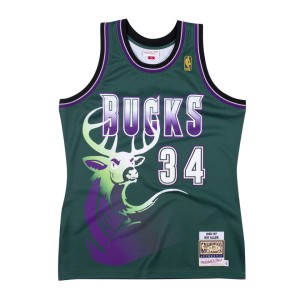 Authentic Jersey Milwaukee Bucks Alternate 1996-97 Ray Allen