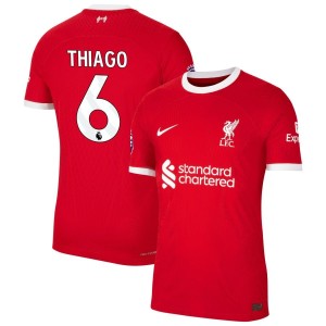 Thiago Alcantara Thiago  Liverpool Nike 2023/24 Home Authentic Jersey - Red