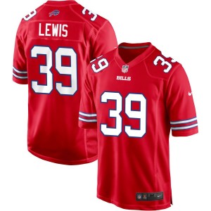 Cam Lewis Buffalo Bills Nike Alternate Game Jersey - Red