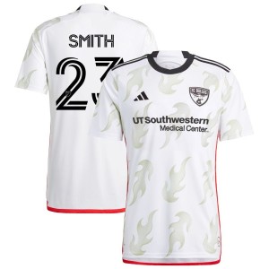 Colin Smith FC Dallas adidas 2023 Burn Baby Burn Replica Jersey - White