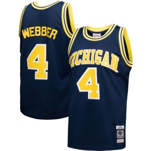 Chris Webber Michigan Wolverines Mitchell & Ness Player Swingman Jersey - Navy