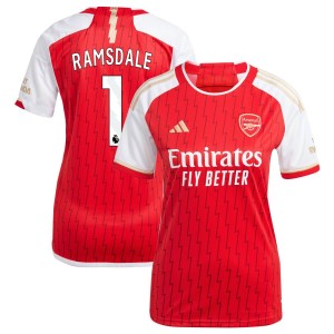 Aaron Ramsdale  Arsenal adidas Women's 2023/24 Home Replica Jersey - Red