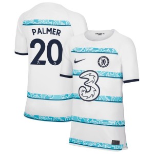 Cole Palmer Chelsea Nike Youth 2022/23 Away Breathe Stadium Replica Jersey - White