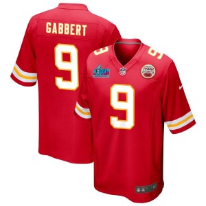 Blaine Gabbert Kansas City Chiefs Nike Super Bowl LVII Game Jersey - Red