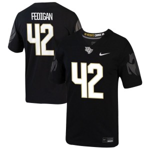 Aidan Fedigan UCF Knights Nike NIL Replica Football Jersey - Black