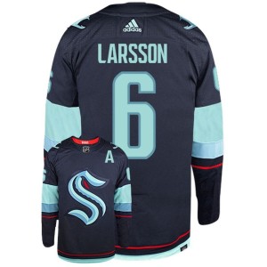 Adam Larsson Seattle Kraken Adidas Primegreen Authentic NHL Hockey Jersey
