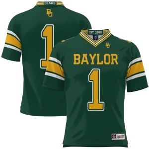 #1 Baylor Bears ProSphere Youth Football Jersey - Green