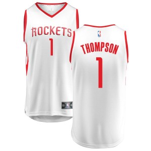 Amen Thompson Houston Rockets Fanatics Branded Fast Break Replica Jersey White - Association Edition