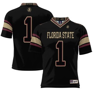 #1 Florida State Seminoles ProSphere Endzone Football Jersey - Black