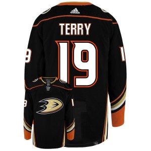 Troy Terry Anaheim Ducks Adidas Primegreen Authentic NHL Hockey Jersey