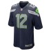 12s Seattle Seahawks Nike Game Team Jersey - College Navy