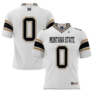 #0 Montana State Bobcats ProSphere Football Jersey - White