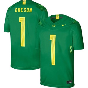 #1 Oregon Ducks Nike Game Jersey - Green