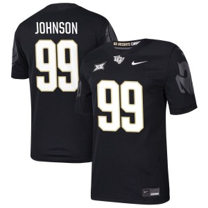 Jamaal Johnson  UCF Knights Nike NIL Football Game Jersey - Black