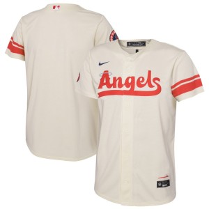 Los Angeles Angels Nike Toddler 2022 City Connect Replica Jersey - Cream