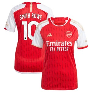 Emile Smith Rowe  Arsenal adidas Women's 2023/24 Home Replica Jersey - Red