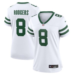 Aaron Rodgers New York Jets Nike Women's Legacy Player Game Jersey - White
