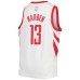 Boys' Grade School James Harden Nike Rockets Team Swingman Jersey Icon Edition - White