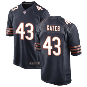 DeMarquis Gates Chicago Bears Nike Game Jersey - Navy