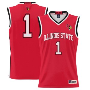 #1 Illinois State Redbirds ProSphere Basketball Jersey - Red