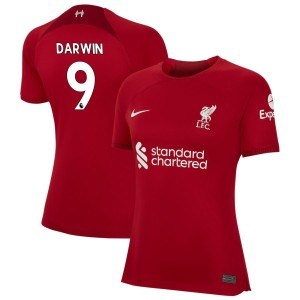 Darwin Nunez Darwin Liverpool Nike Women's 2022/23 Home Replica Jersey - Red